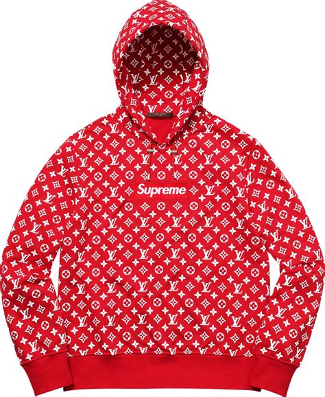 supreme louis vuitton hoodie for sale price|supreme lv hoodie retail price.